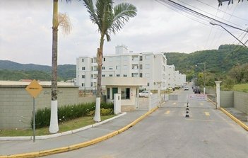 apartment em Rua Homero de Miranda Gomes, Fundos - Biguaçu - SC