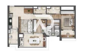 apartment em Rua Piratininga, Brás - São Paulo - SP