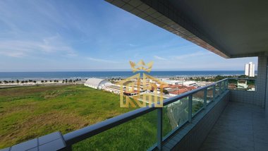 apartment em Avenida Presidente Castelo Branco, Mirim - Praia Grande - SP