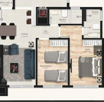 apartment em Rua Fernando Ferrari, Centro - Canela - RS