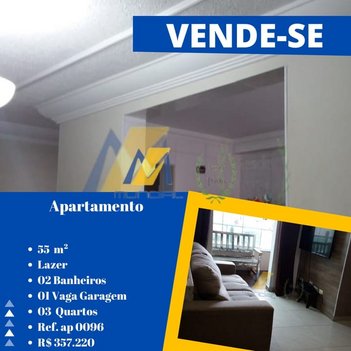 apartment em Rua Zumbi dos Palmares, Parque São Vicente - Mauá - SP