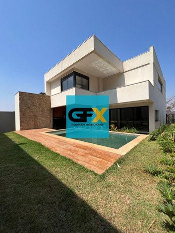 house em Rua Ruth Barbosa Martins, Residencial e Empresarial Alphaville - Ribeirão Preto - SP