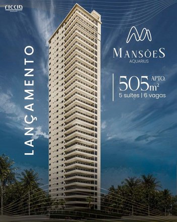 apartment em Avenida do Tubarão, Parque Residencial Aquarius - São José dos Campos - SP