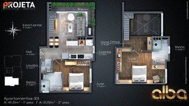 apartment em Rua Dona Francisca, Carniel - Gramado - RS