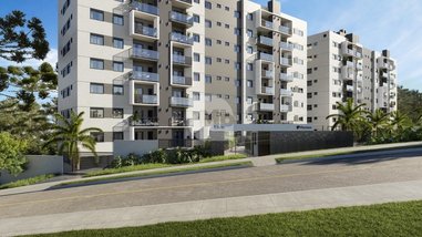 apartment em Rua Luiz Ronaldo Canalli, Campo Comprido - Curitiba - PR