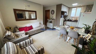 apartment em Rua Barão de Paranapiacaba, Encruzilhada - Santos - SP