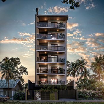 apartment em Rua Taniz, Centro - Navegantes - SC