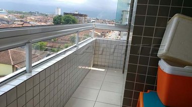 apartment em Trinta E Um De Março, Mirim - Praia Grande - SP