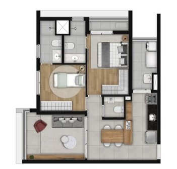 apartment em Rua Baronesa de Itu, Santa Cecília - São Paulo - SP