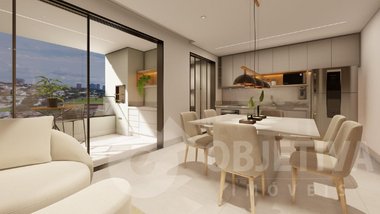 apartment em Rua da Carioca, Morada da Colina - Uberlândia - MG