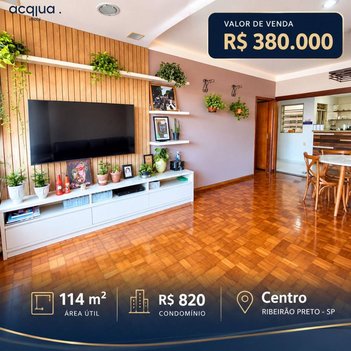 apartment em Rua Cerqueira César, Centro - Ribeirão Preto - SP