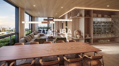 apartment em Rua Hermes Fontes, Batel - Curitiba - PR