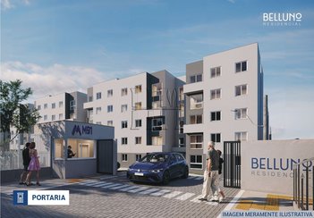 apartment em Rua Ana Dal Alba, Ana Rech - Caxias do Sul - RS