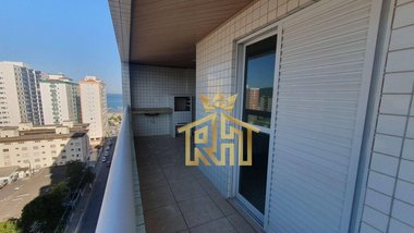 apartment em Rua Doutor João Sampaio, Guilhermina - Praia Grande - SP