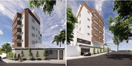 apartment em Rua Paulo Pagani, Arvoredo - Contagem - MG