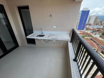 apartment em Rua Vasco da Gama, Aviação - Praia Grande - SP