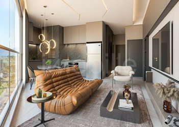 apartment em Rua 224, Meia Praia - Itapema - SC