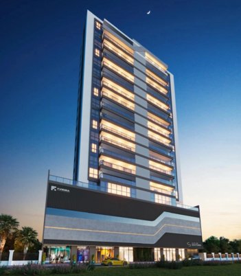 apartment em Rua 296, Meia Praia - Itapema - SC