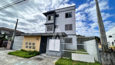 apartment em Rua Evaristo João Heck, Espinheiros - Joinville - SC