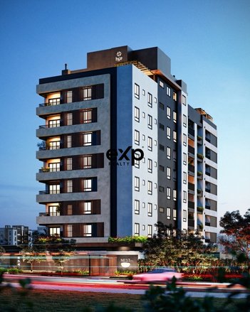 apartment em Rua Vinte e Nove de Junho, Bacacheri - Curitiba - PR