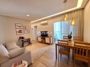 apartment em Rua Valentim Feltrin, Santa Cruz - Americana - SP