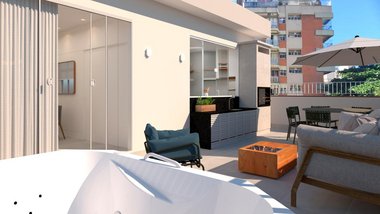 apartment em Rua Maestro Francisco Braga, Copacabana - Rio de Janeiro - RJ