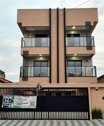 house em Rua Mário de Andrade, Ocian - Praia Grande - SP