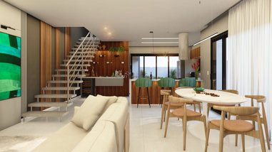 house em Rua Recanto das Borboletas, Vargem do Bom Jesus - Florianópolis - SC