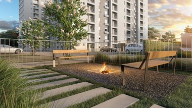 apartment em Lourival Luiz da Cunha, Colina - Guaíba - RS