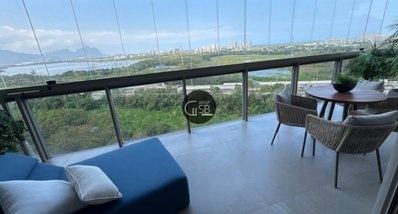 apartment em Avenida Salvador Allende, Barra da Tijuca - Rio de Janeiro - RJ