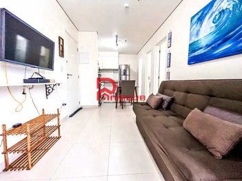 apartment em Rua Luiz Antônio de Andrade Vieira, Boqueirão - Praia Grande - SP