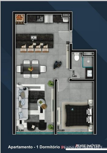 apartment em Avenida Central, Xangri-Lá - Xangri-Lá - RS