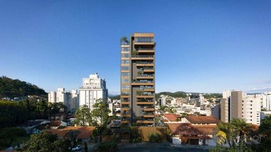 apartment em Rua Hildegard Ruediger, Vila Nova - Blumenau - SC