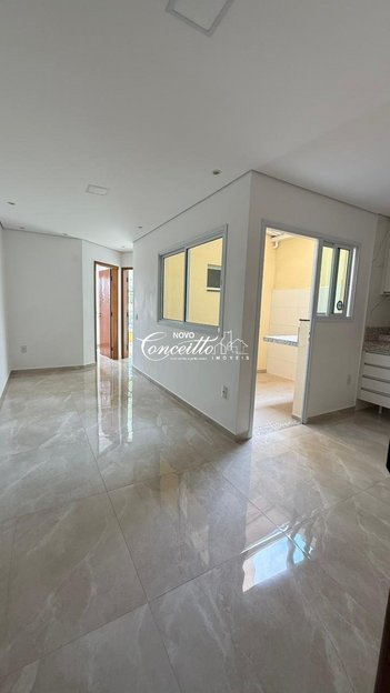 apartment em Rua Japão, Jardim Santo Antônio - Santo André - SP