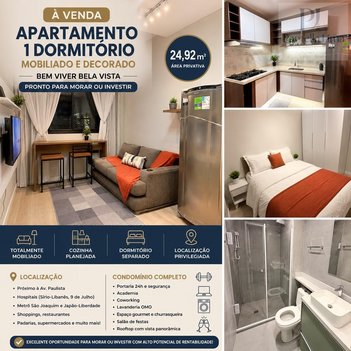 apartment em Rua Luiz Porrio, Bela Vista - São Paulo - SP