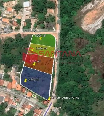 land_lot em Rua do Tanque, Monte Gordo (Monte Gordo) - Camaçari - BA