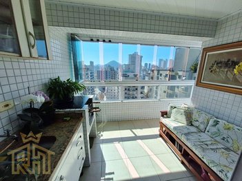 apartment em Rua Colômbia, Guilhermina - Praia Grande - SP