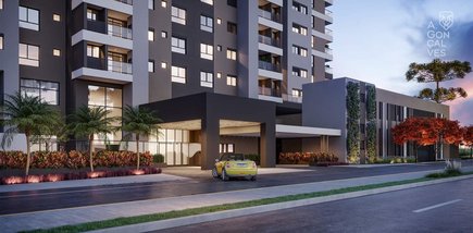 apartment em Rua Monsenhor Ivo Zanlorenzi, Campo Comprido - Curitiba - PR