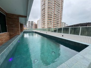 apartment em Rua Antônio Severiano de Andrade e Silva, Aviação - Praia Grande - SP