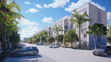 apartment em Avenida Duque de Caxias, Fragata - Pelotas - RS