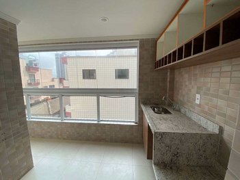 apartment em Rua José de Alencar, Ocian - Praia Grande - SP
