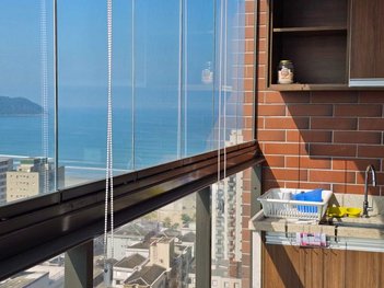 apartment em Rua Estados Unidos, Guilhermina - Praia Grande - SP