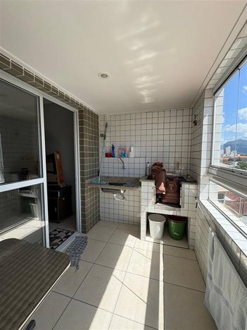 apartment em Rua Primeiro de Maio, Mirim - Praia Grande - SP