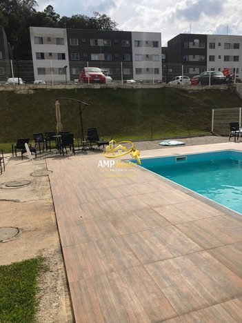 apartment em Rua Alfredo de Andrade, Bonfim - Almirante Tamandaré - PR