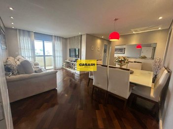 apartment em Rua Tutóia, Jardim Santo Antônio - Santo André - SP
