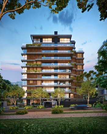 apartment em Alameda Princesa Izabel, Mercês - Curitiba - PR