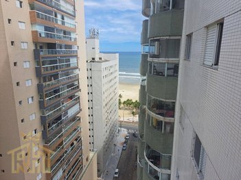 apartment em Rua Caribas, Aviação - Praia Grande - SP