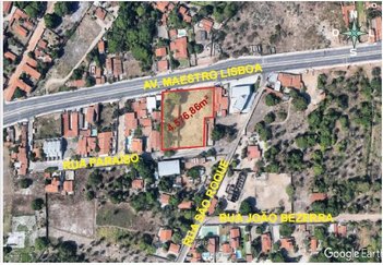 land_lot em Avenida Maestro Lisboa, Lagoa Redonda - Fortaleza - CE