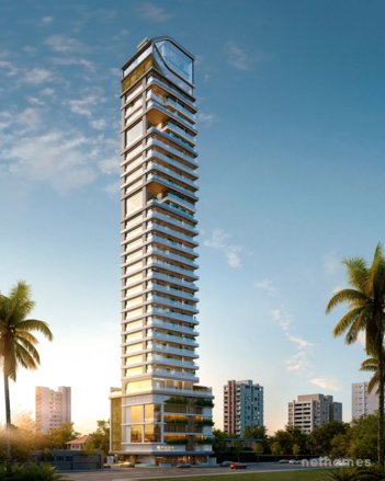 apartment em Rua 319, Meia Praia - Itapema - SC