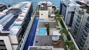 apartment em Avenida Almirante Álvaro Calheiros, Jatiúca - Maceió - AL